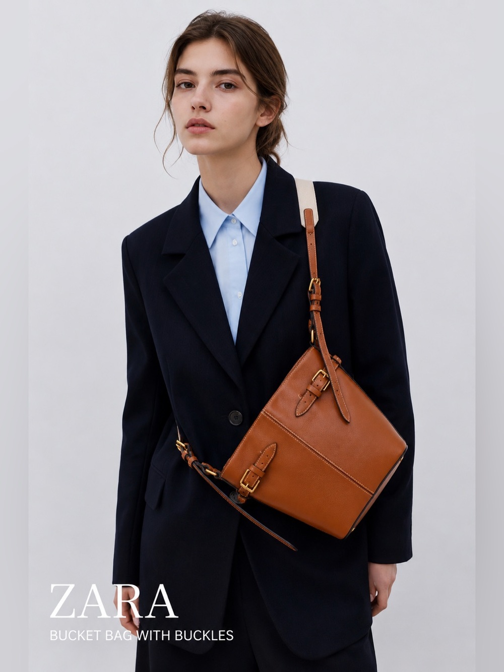 💜Firm Price💜 Zara buckle bag